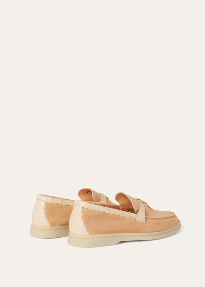 ROMA VELLUTO DERİ DETAYLI LOAFER