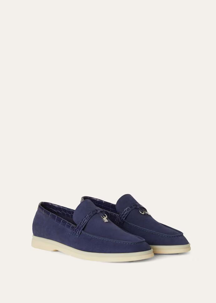 ROMA VELLUTO DERİ DETAYLI LOAFER