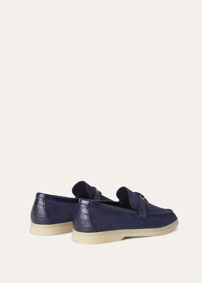 ROMA VELLUTO DERİ DETAYLI LOAFER