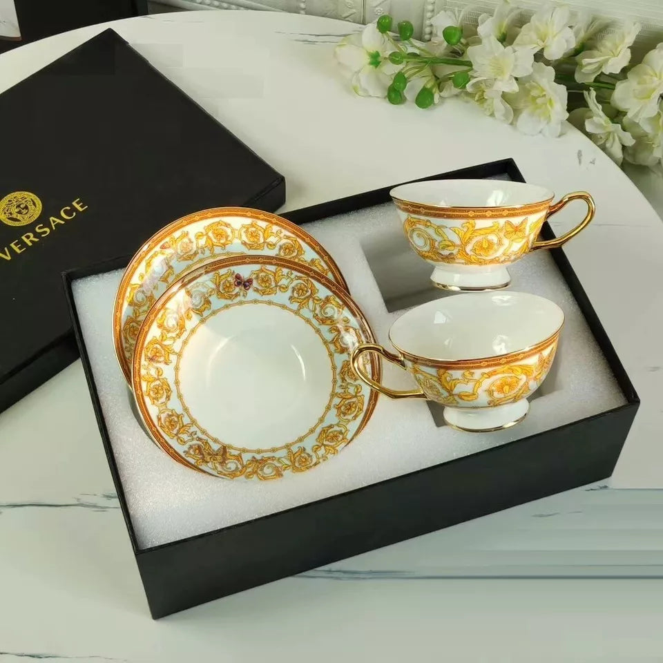 QUEENS'S BREW 2'Lİ KAHVE FİNCAN SETİ