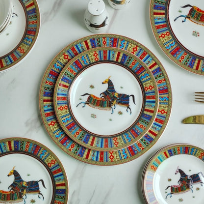 HORSE LUXE 58 PARÇA YEMEK SETİ