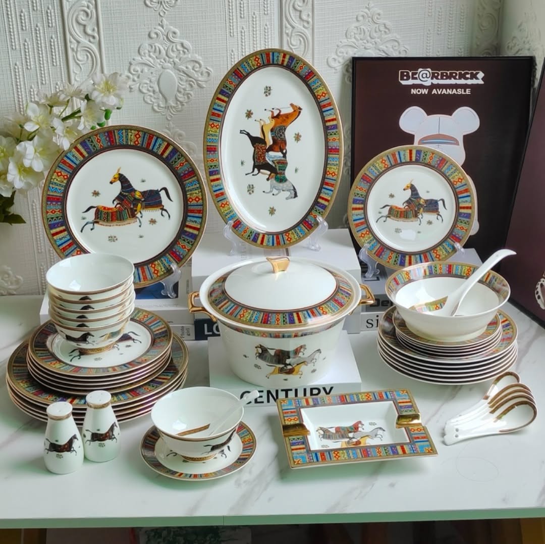 HORSE LUXE 58 PARÇA YEMEK SETİ
