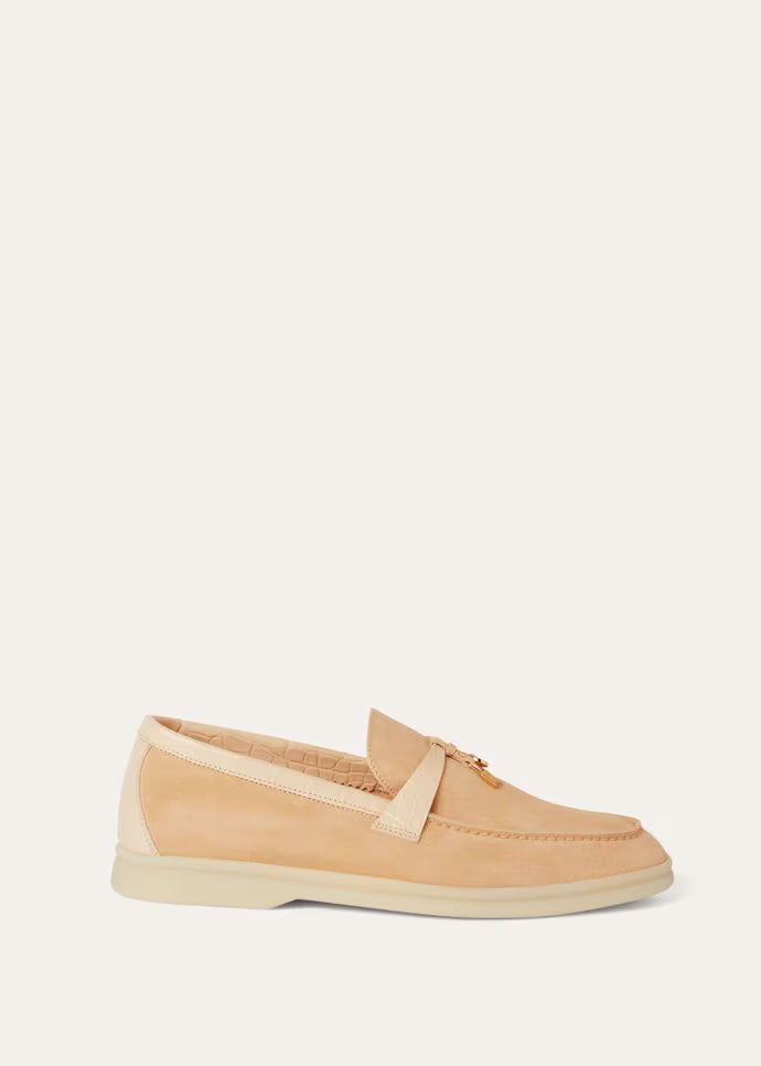ROMA VELLUTO DERİ DETAYLI LOAFER