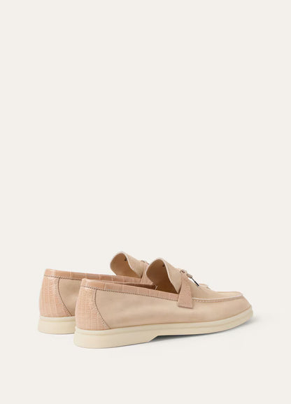 ROMA VELLUTO DERİ DETAYLI LOAFER
