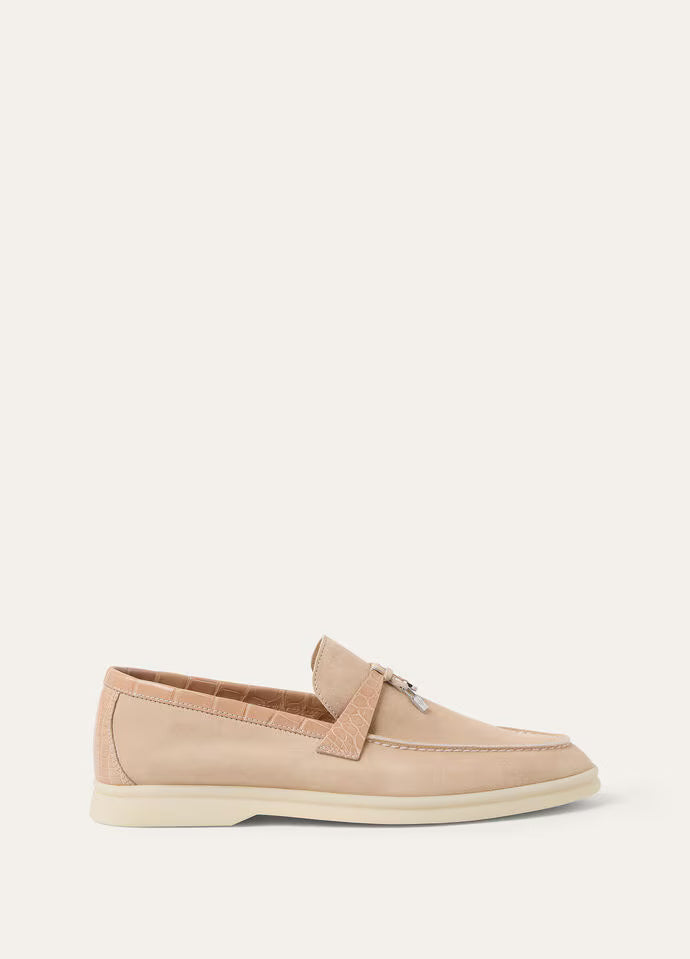 ROMA VELLUTO DERİ DETAYLI LOAFER