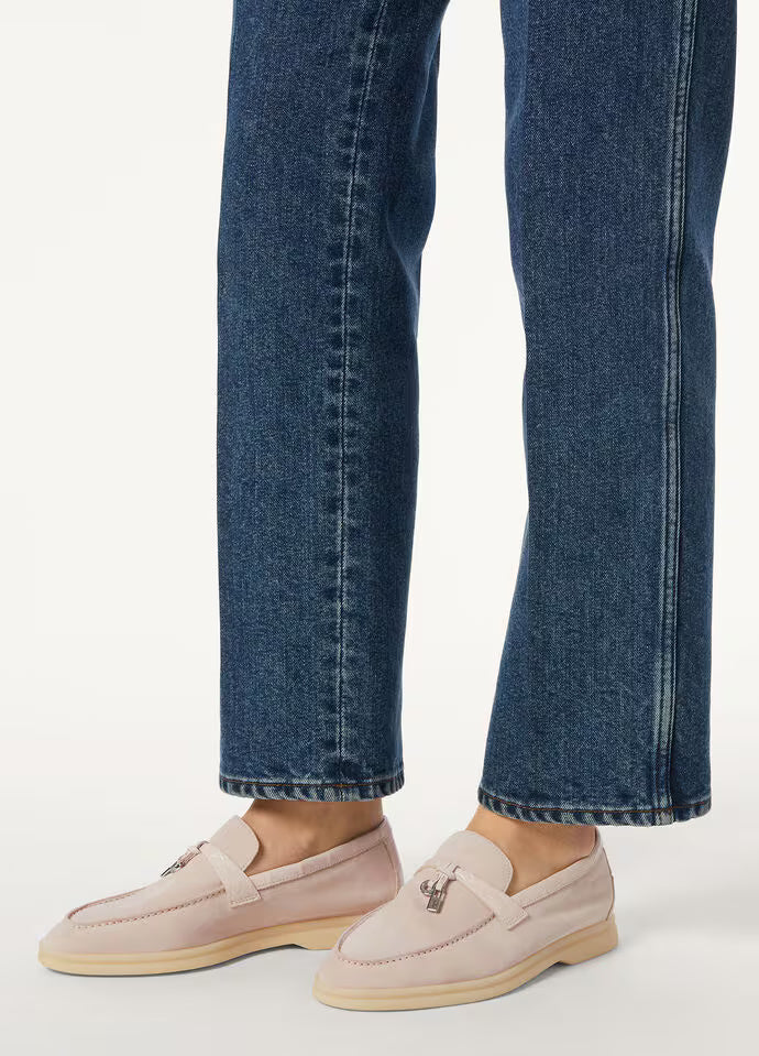 ROMA VELLUTO DERİ DETAYLI LOAFER