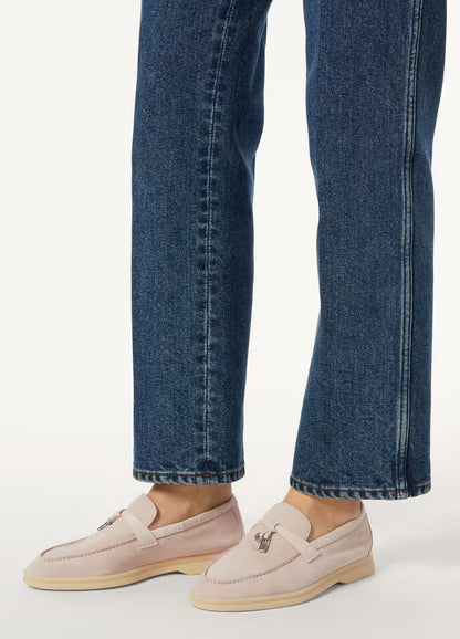 ROMA VELLUTO DERİ DETAYLI LOAFER