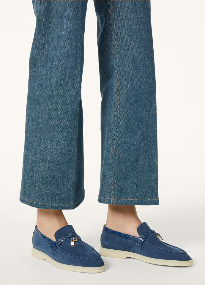 ROMA VELLUTO DERİ DETAYLI LOAFER
