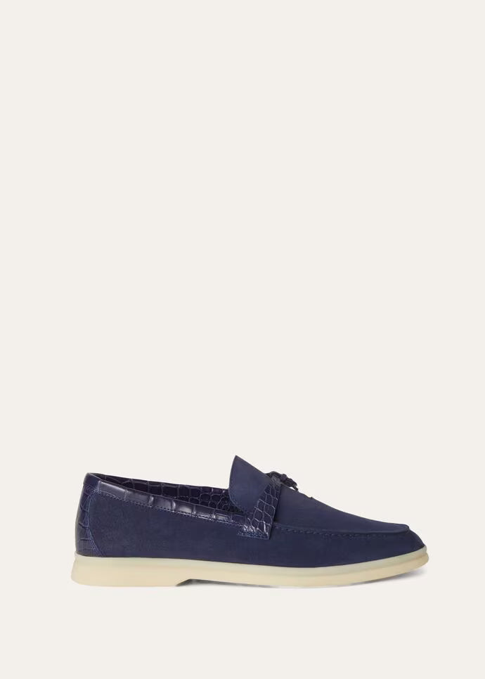ROMA VELLUTO DERİ DETAYLI LOAFER