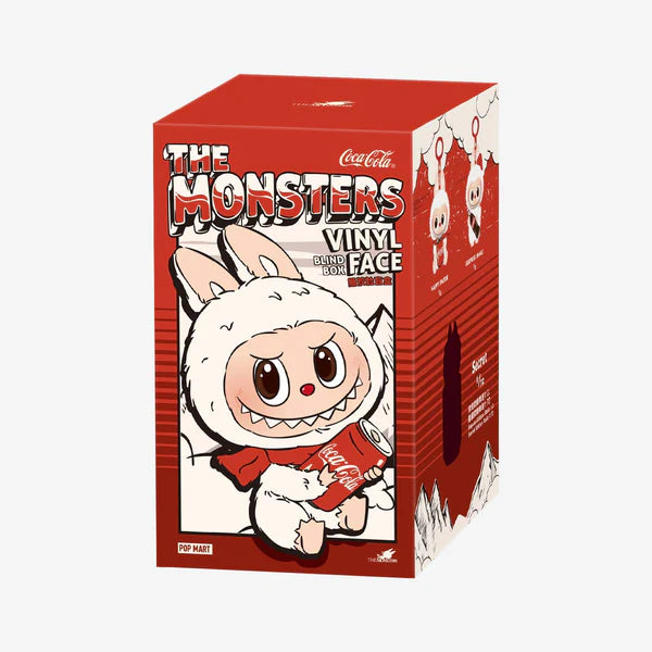 POP MART LABUBU THE MONSTERS COCA-COLA SERİSİ HAPPY FACTOR VİNİL PELUŞ FİGÜR